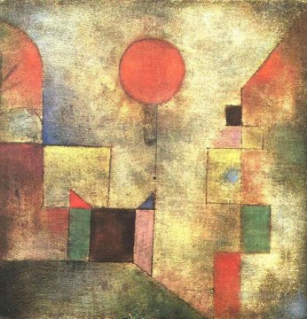 Abstracto famoso Painting - Globo Rojo Expresionismo Abstracto